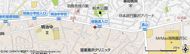 朝日新聞湘南新聞販売株式会社　ＡＳＡ辻堂北部周辺の地図