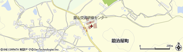 京都府綾部市鍛治屋町（茅倉）周辺の地図