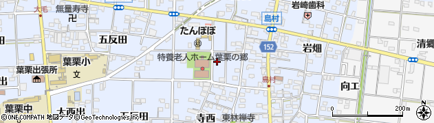 愛知県一宮市島村六反田105周辺の地図