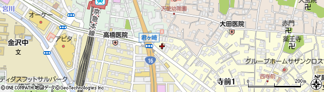 横浜金沢文庫郵便局 ＡＴＭ周辺の地図