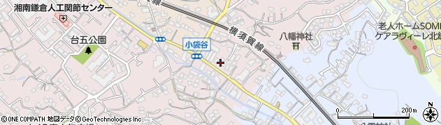 神奈川県鎌倉市台1889周辺の地図