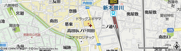 ドラッグスギヤマ木曽川店周辺の地図