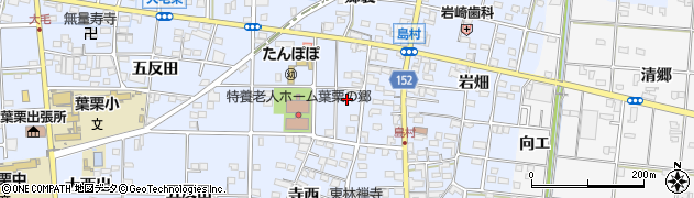 愛知県一宮市島村周辺の地図