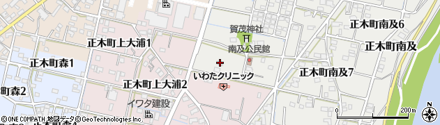 岐阜県羽島市正木町南及4丁目61周辺の地図