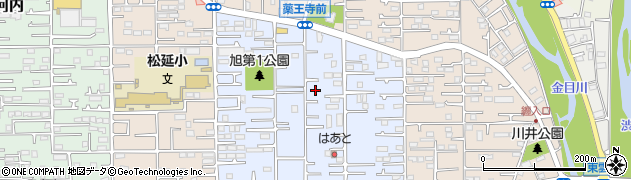 神奈川県平塚市徳延87周辺の地図