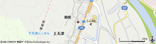 京都府福知山市上天津1949周辺の地図