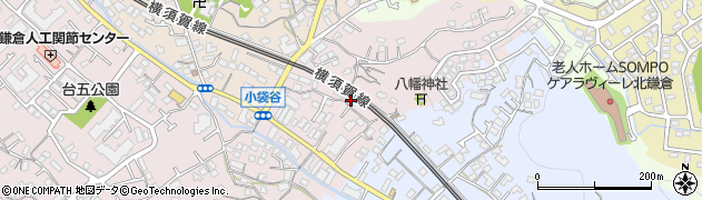神奈川県鎌倉市台1946周辺の地図