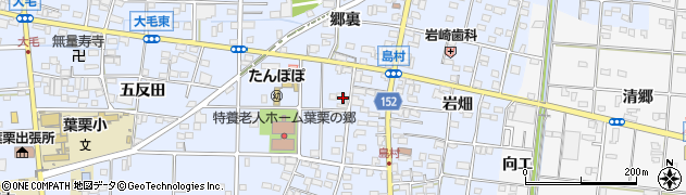 愛知県一宮市島村六反田40周辺の地図