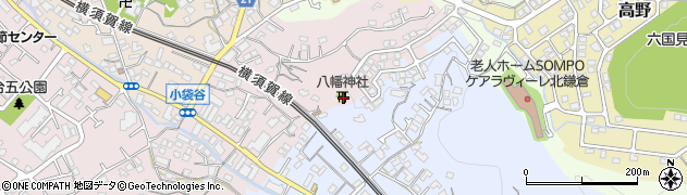 神奈川県鎌倉市台2044周辺の地図