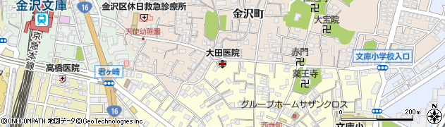 大田医院歯科周辺の地図
