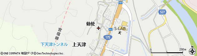 京都府福知山市上天津2012周辺の地図
