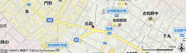 愛知県江南市古知野町花霞95周辺の地図