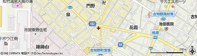 愛知県江南市飛高町泉240周辺の地図
