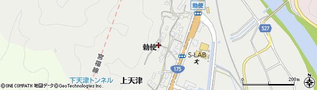 京都府福知山市上天津2008周辺の地図