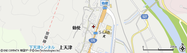 京都府福知山市上天津1945周辺の地図