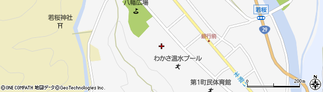 若桜町立わかさ生涯学習情報館周辺の地図