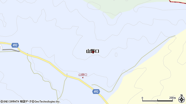 〒620-0001 京都府福知山市山野口の地図