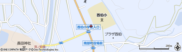 鳥取県西伯郡南部町法勝寺334周辺の地図