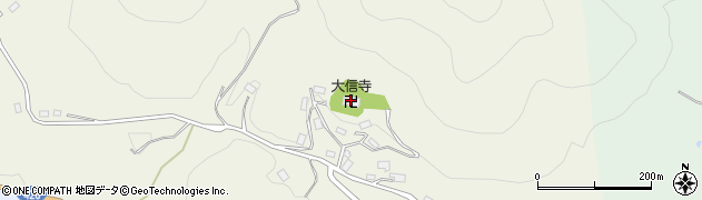 大信寺周辺の地図