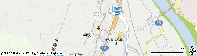 京都府福知山市上天津2016周辺の地図