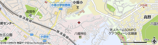 神奈川県鎌倉市台1979周辺の地図