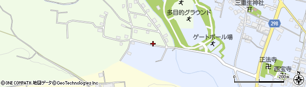 滋賀県高島市安曇川町南古賀867周辺の地図
