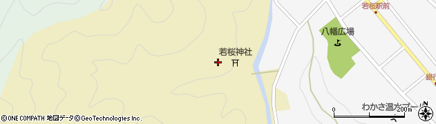 若桜神社周辺の地図