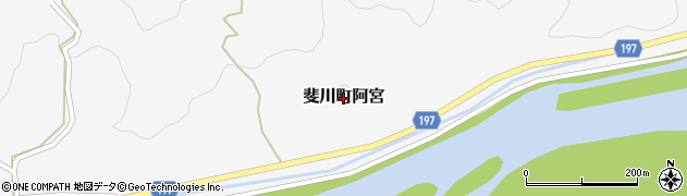 島根県出雲市斐川町阿宮周辺の地図