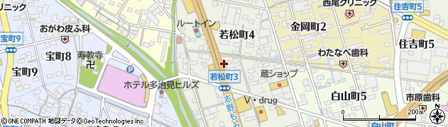 ミライフ西日本株式会社多治見店周辺の地図
