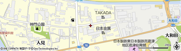三島光産株式会社　鉄鋼君津事業本部施工課周辺の地図