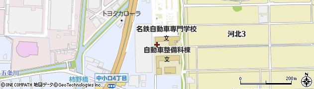 名鉄自動車専門学校周辺の地図