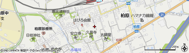 滋賀県米原市柏原462周辺の地図