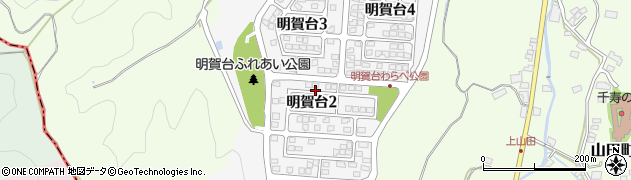 岐阜県瑞浪市明賀台周辺の地図