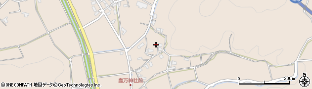 京都府綾部市中筋町亀井周辺の地図