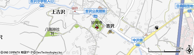 神奈川県平塚市上吉沢388周辺の地図