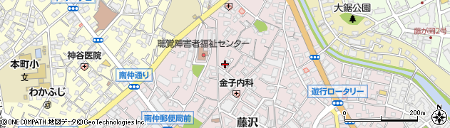 神奈川県藤沢市藤沢838周辺の地図