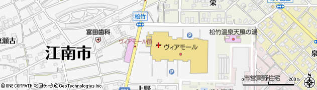 海転寿司丸忠 ヴィアモール 江南西店周辺の地図