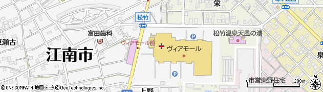 センティア ヴィアモール アピタ江南西店(SENTIR VIAMALL)周辺の地図