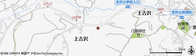 神奈川県平塚市上吉沢707周辺の地図
