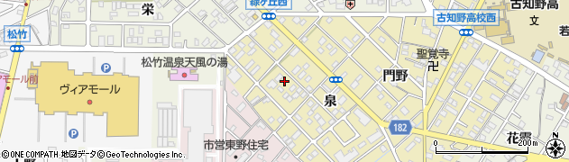 愛知県江南市飛高町泉51周辺の地図