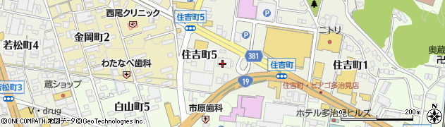 日通商事株式会社周辺の地図