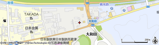 株式会社君津レンタカー周辺の地図