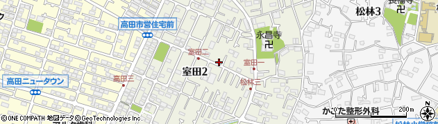 神奈川県茅ヶ崎市室田周辺の地図