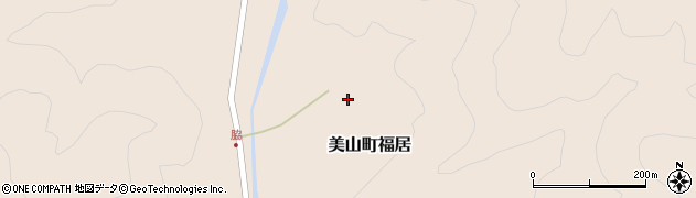 京都府南丹市美山町福居（中ドイ）周辺の地図