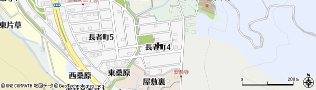 愛知県犬山市長者町4丁目周辺の地図