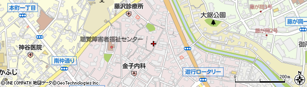 神奈川県藤沢市藤沢828周辺の地図