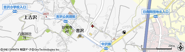 神奈川県平塚市上吉沢218周辺の地図