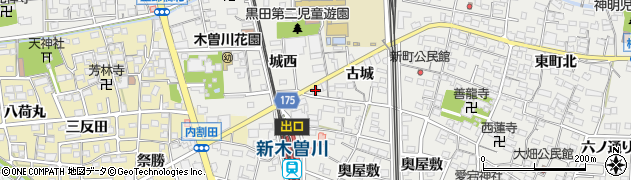 万松堂周辺の地図