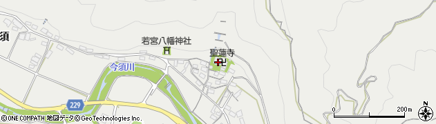 聖蓮寺周辺の地図