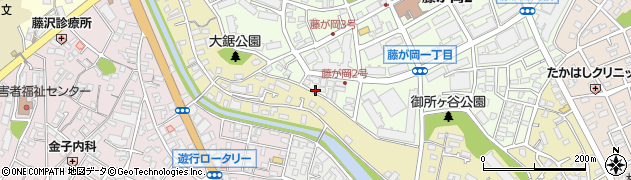 田島邸:藤が岡1丁目駐車場周辺の地図